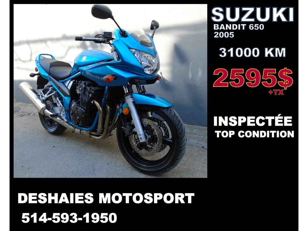 2005 Suzuki Bandit 650 alt