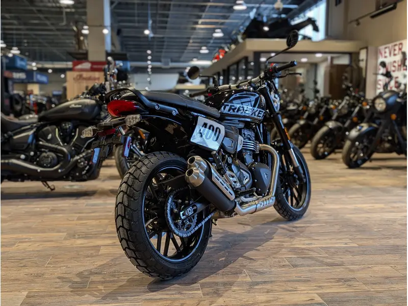 2027 Triumph Tracker 400 // Phantom Black