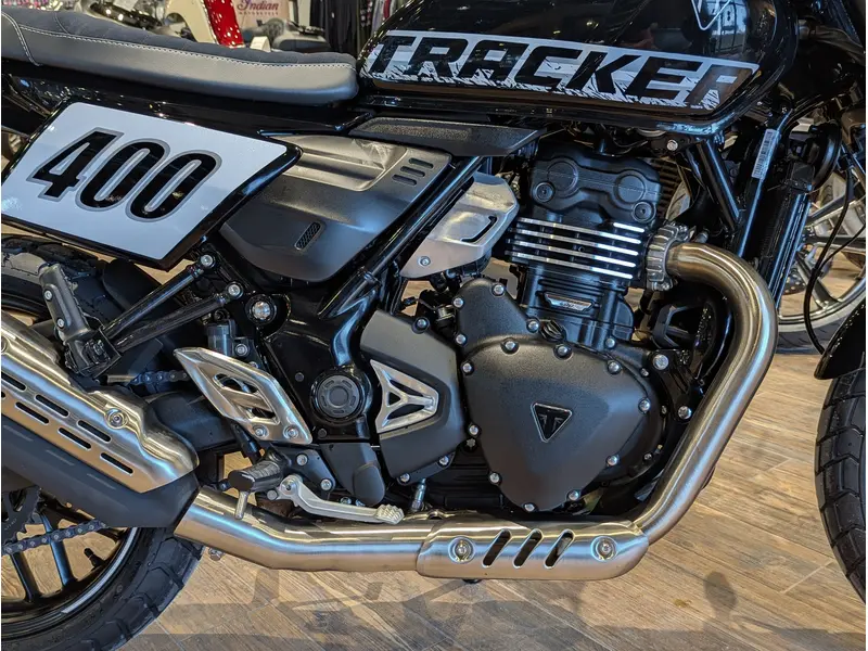 2027 Triumph Tracker 400 // Phantom Black
