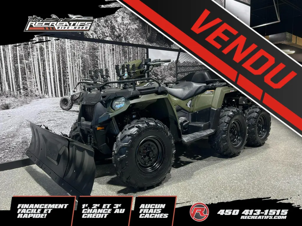 Polaris SPORTSMAN 570 BIG BOSS 6X6 EPS 2020 - **BIEN ÉQUIPÉ!!**