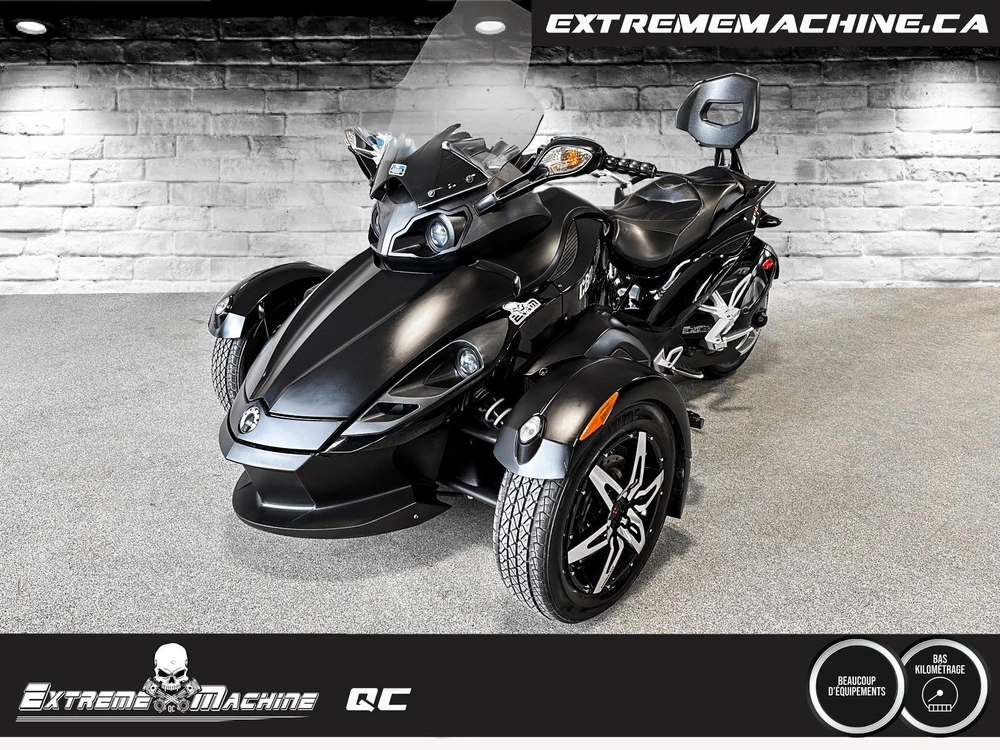 Can-am Can Am Spyder Rs Sm-5 Propre & Prêt Pour La Saison!!! 2009 alt