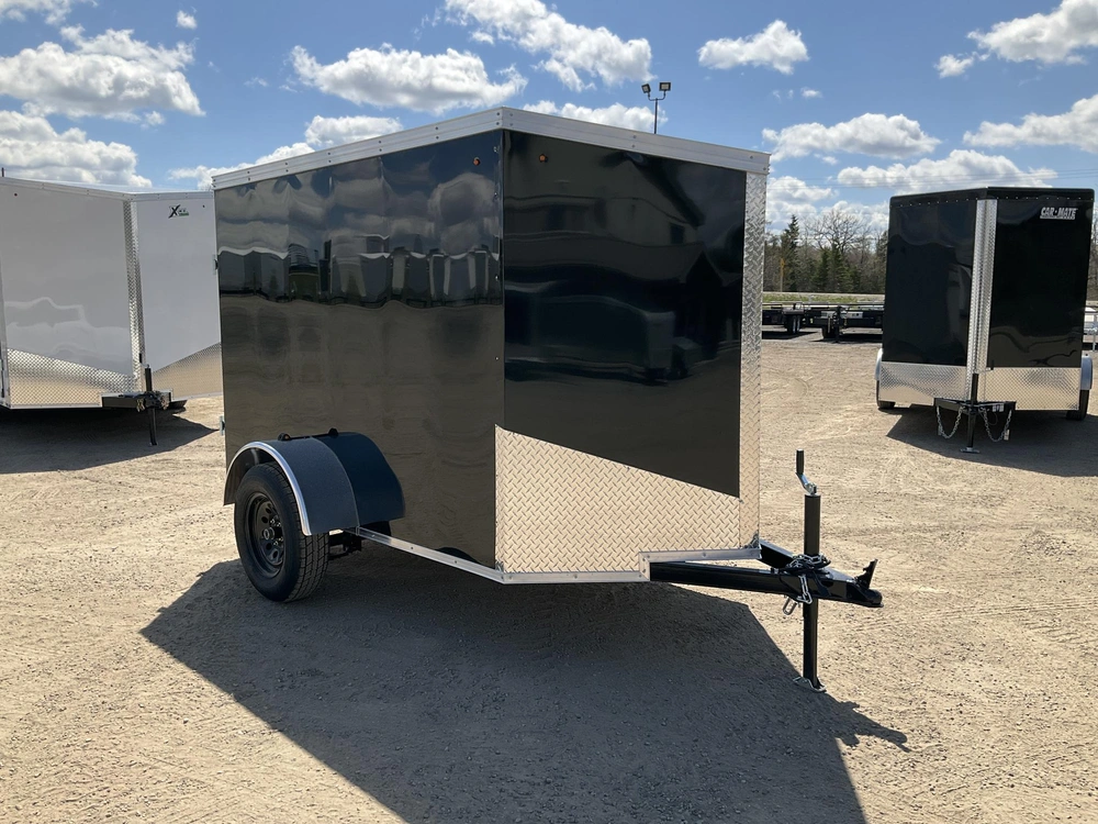 2026 Xcel Trailers 5x8 Plus V-nose Cargo Trailer alt