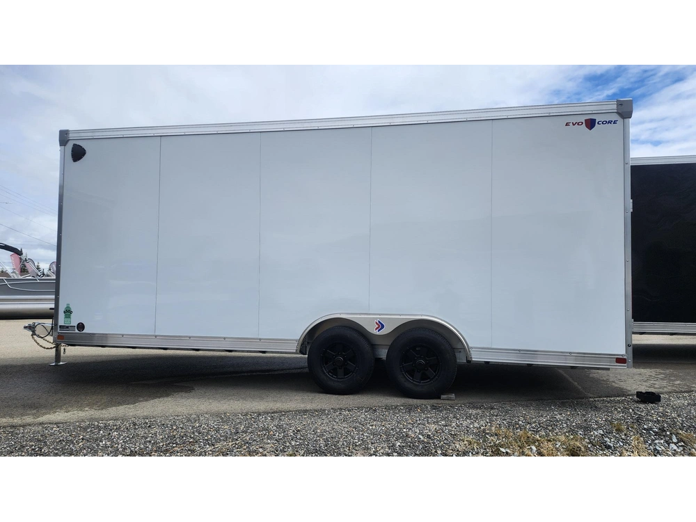 2026 Trailer-cargo Evo8.520ta3 + 12 Sport Zone -- White - Torflex + Spare alt