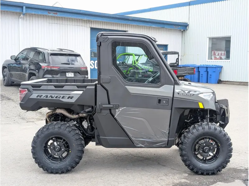 Polaris RANGER XP 1000 CAB - AVALANCHE GRAY 🎯 UTV Cabine 1000cc Travail 4 Saisons Chauffé Prix Abordable Defender Ranger Qualité 🟢 2027