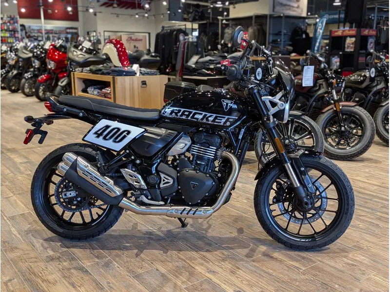 2027 Triumph Tracker 400 // Phantom Black