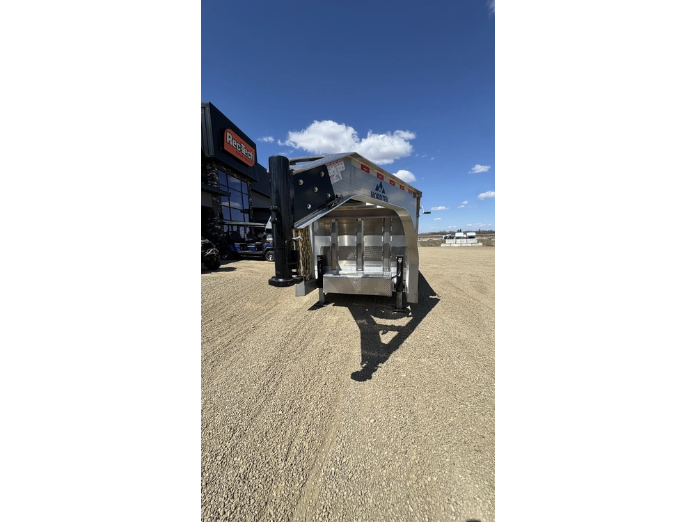 2026 Nordtek Gn - Dump Trailer - 82" X 16' - 21k Triple Axle Hd, Alum Rim, Spare, Jacks, 4' Side Walls alt