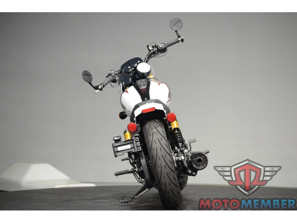 2025 Indian Motorcycle 101 Scout Ghost White Metallic With Graphics alt