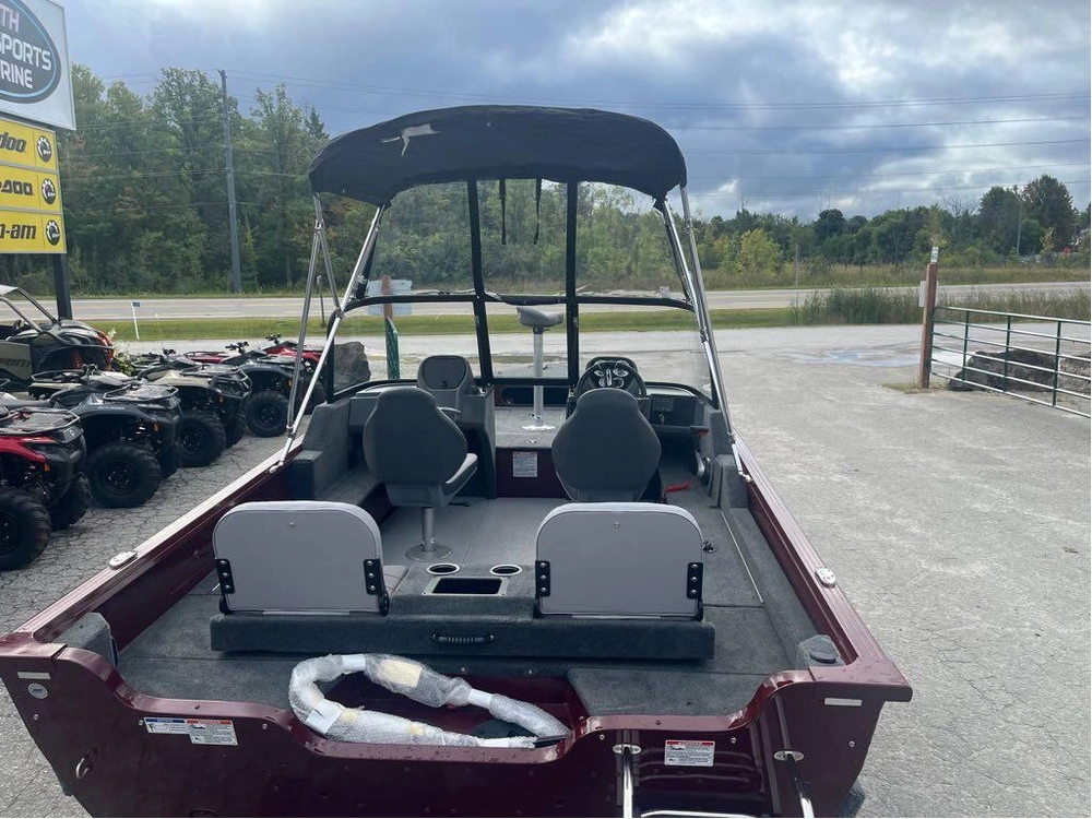 2025 Starcraft Storm 166 Dc With Merc 90 Elpt And Custom Trailer alt
