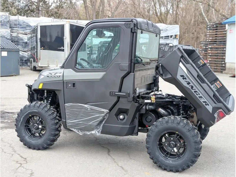Polaris RANGER XP 1000 CAB - AVALANCHE GRAY 🎯 UTV Cabine 1000cc Travail 4 Saisons Chauffé Prix Abordable Defender Ranger Qualité 🟢 2027