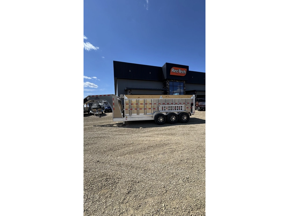 2026 Nordtek Gn - Dump Trailer - 82" X 16' - 21k Triple Axle Hd, Alum Rim, Spare, Jacks, 4' Side Walls alt