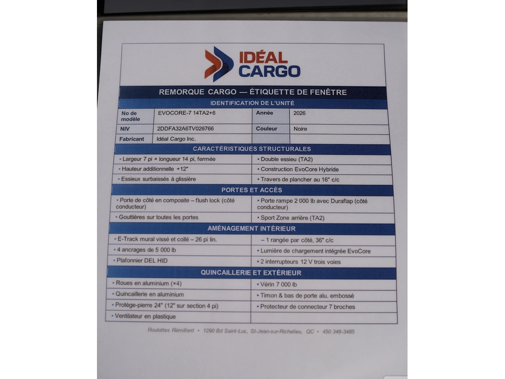 Ideal Cargo Evocore-7 14ta2+6 2026 alt
