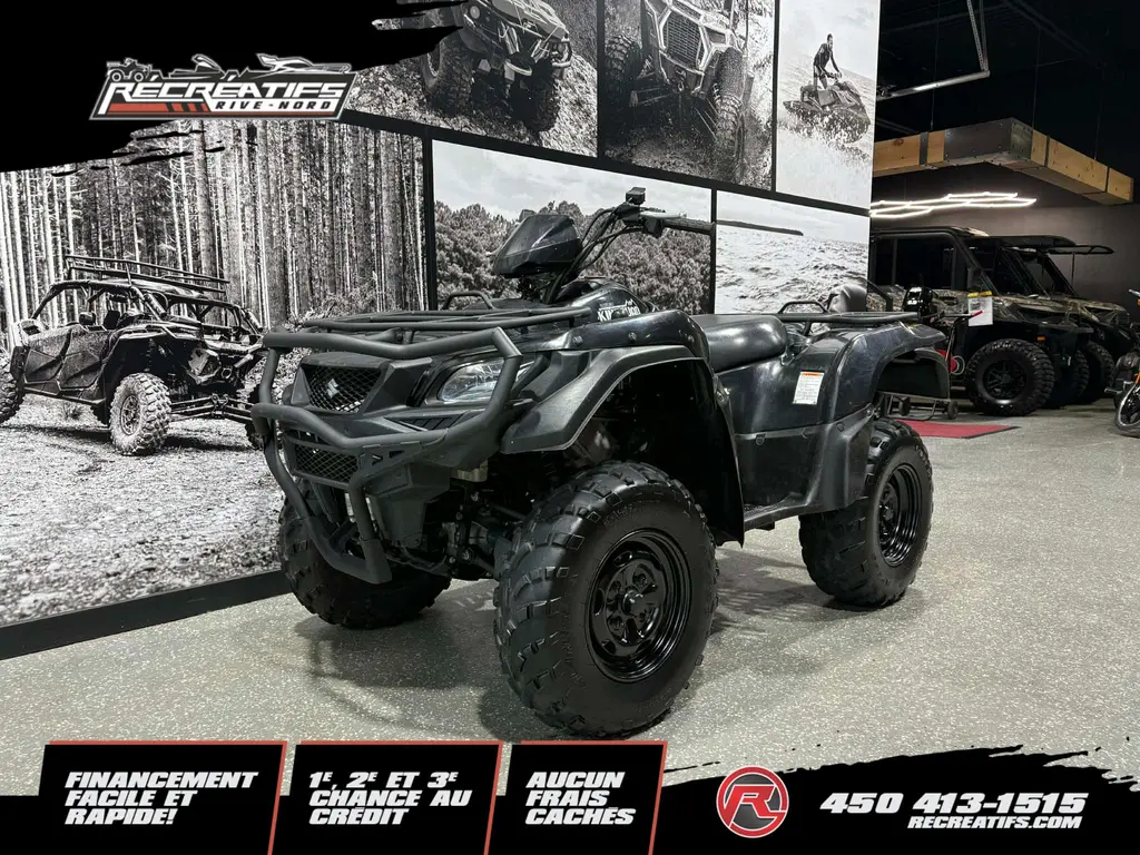 2018 Suzuki KINGQUAD 750 AXI EPS **BAS KILOMÉTRAGE!!**