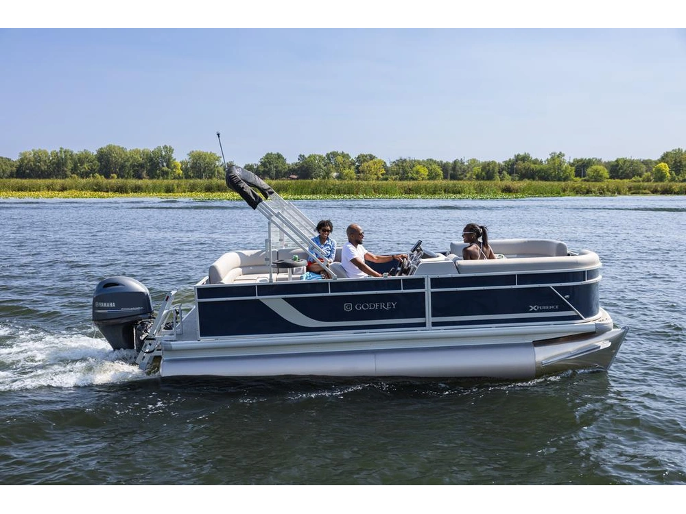 2026 Godfrey Marine Xperience 1886 Cx 25" 2 Tube alt