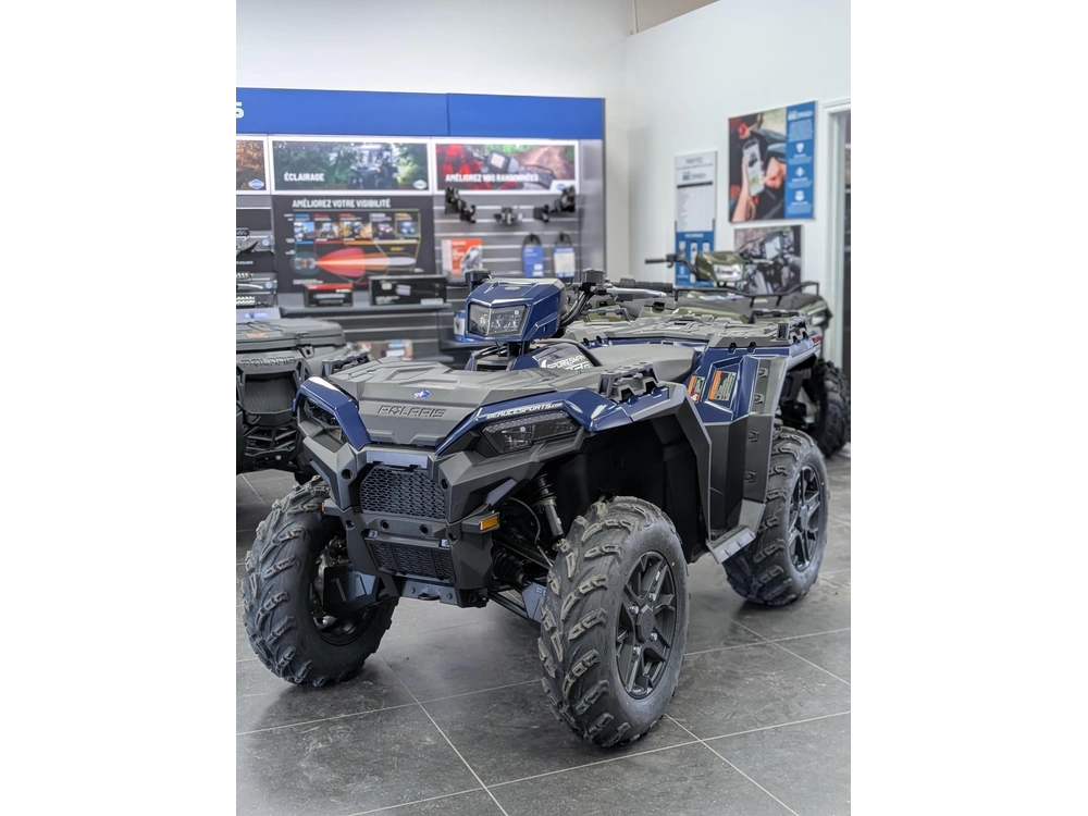 2026 Polaris Sportsman 850 Premium Springfield Blue | 🌍 Concurrents : Outlander 850 / Cforce 1000 🌍 | alt