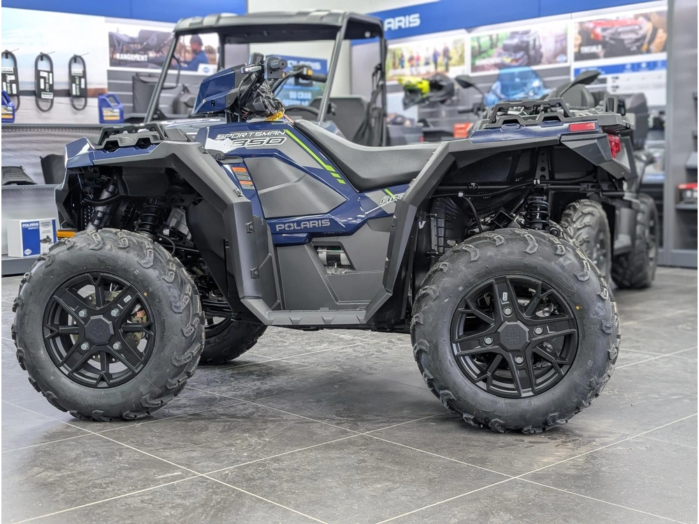2026 Polaris Sportsman 850 Premium Springfield Blue | 🌍 Concurrents : Outlander 850 / Cforce 1000 🌍 | alt