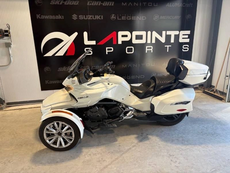 2017 Can-am Spyder F3 Ltd (se6) Blanc Perl alt