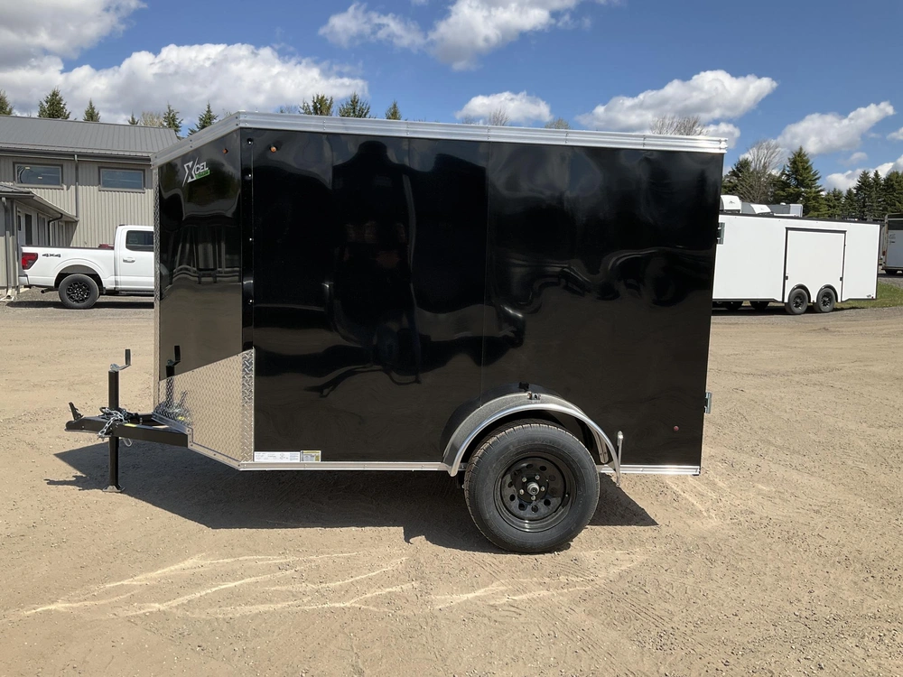 2026 Xcel Trailers 5x8 Plus V-nose Cargo Trailer alt