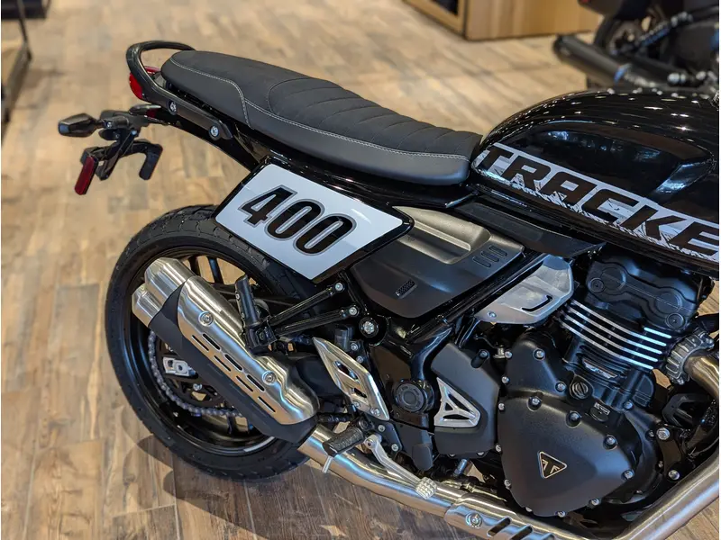 2027 Triumph Tracker 400 // Phantom Black