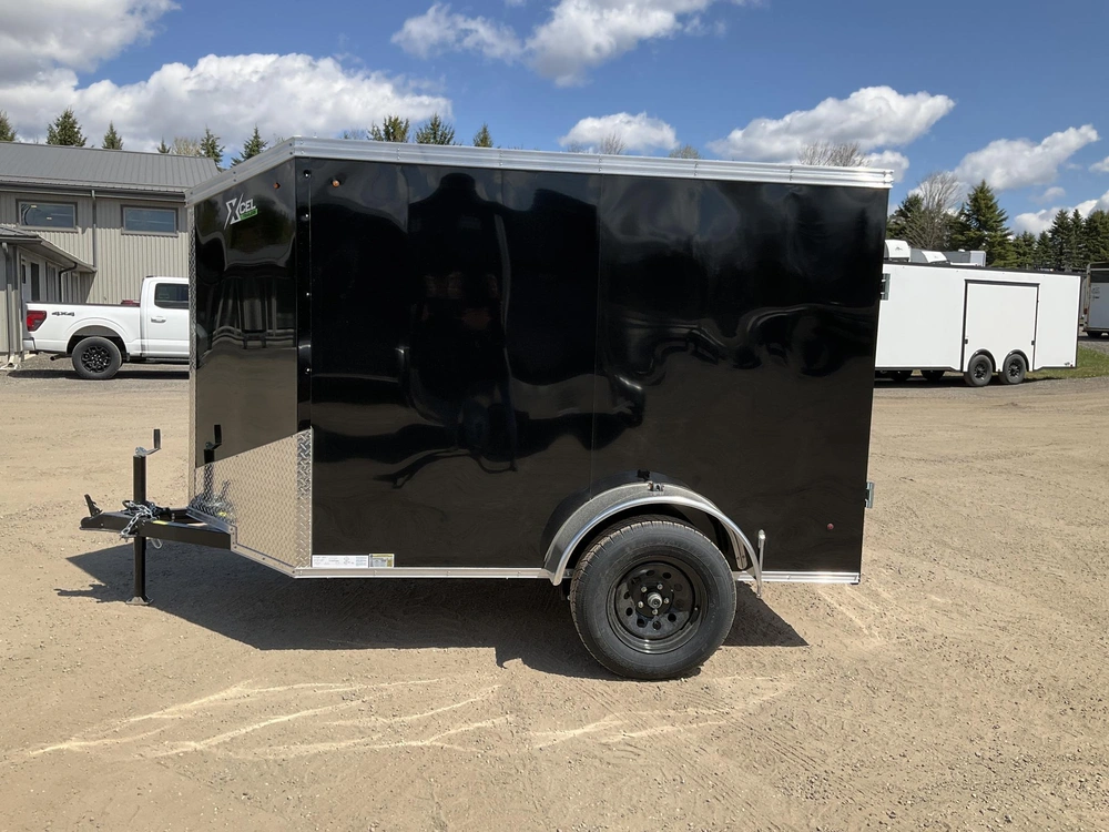 2026 Xcel Trailers 5x8 Plus V-nose Cargo Trailer alt