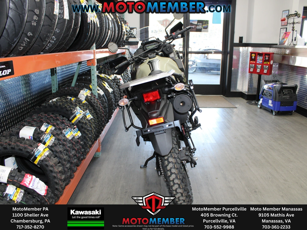 2026 Kawasaki Klr®650 Adventure Abs Cypher Camo Beige alt