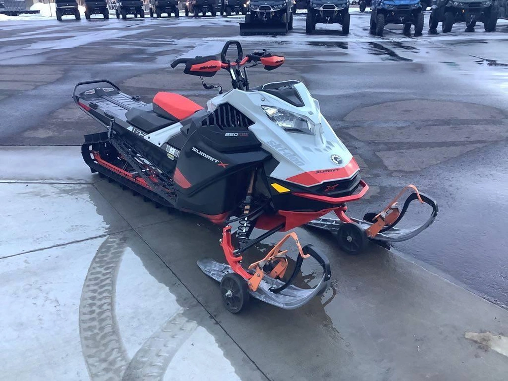 2021 Ski-doo Summit® X® W/expert Pkg 165 850 E-tec® Turbo Steel alt