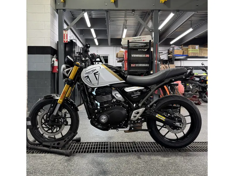2026 Triumph SPEED 400 BLANC
