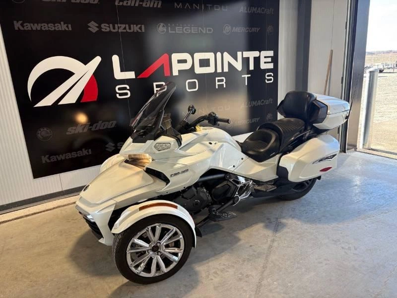 2017 Can-am Spyder F3 Ltd (se6) Blanc Perl alt