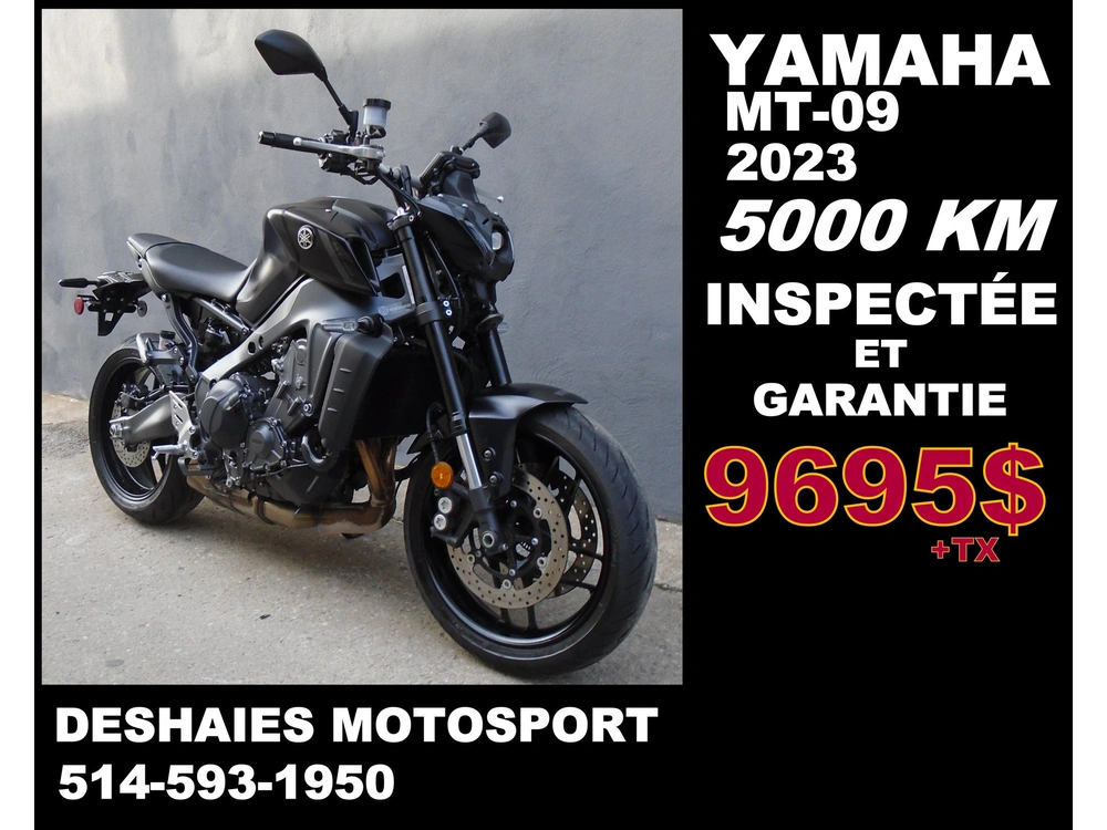 2023 Yamaha Mt-09 alt