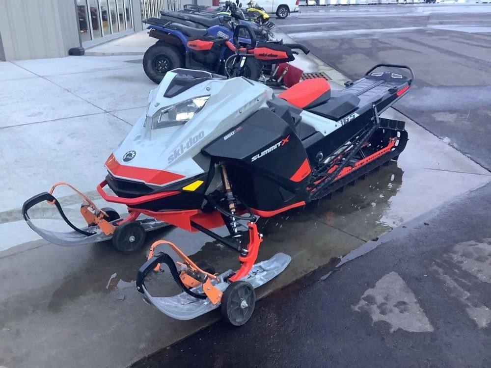 2021 Ski-doo Summit® X® W/expert Pkg 165 850 E-tec® Turbo Steel alt