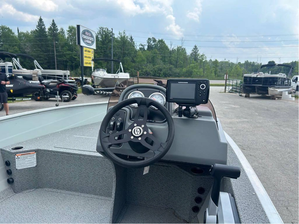 2023 Starcraft Patriot Dlx 16 Side Console, Mercury 40 Elpt, Custom Trailer alt