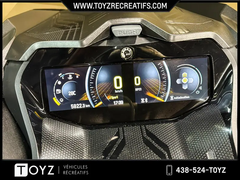 Ski-Doo MACH Z 900 TURBO R 180 HP SMART SHOX TRÈS BAS MILLAGE ! 2022