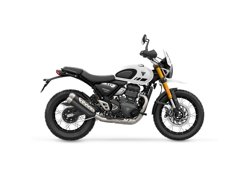 2026 Triumph Scrambler 400 Xc - Vanilla White alt