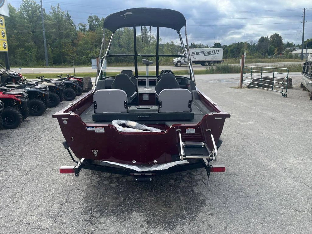 2025 Starcraft Storm 166 Dc With Merc 90 Elpt And Custom Trailer alt