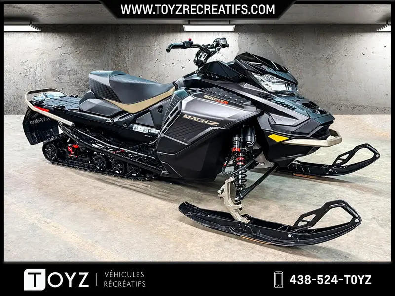 Ski-Doo MACH Z 900 TURBO R 180 HP SMART SHOX TRÈS BAS MILLAGE ! 2022