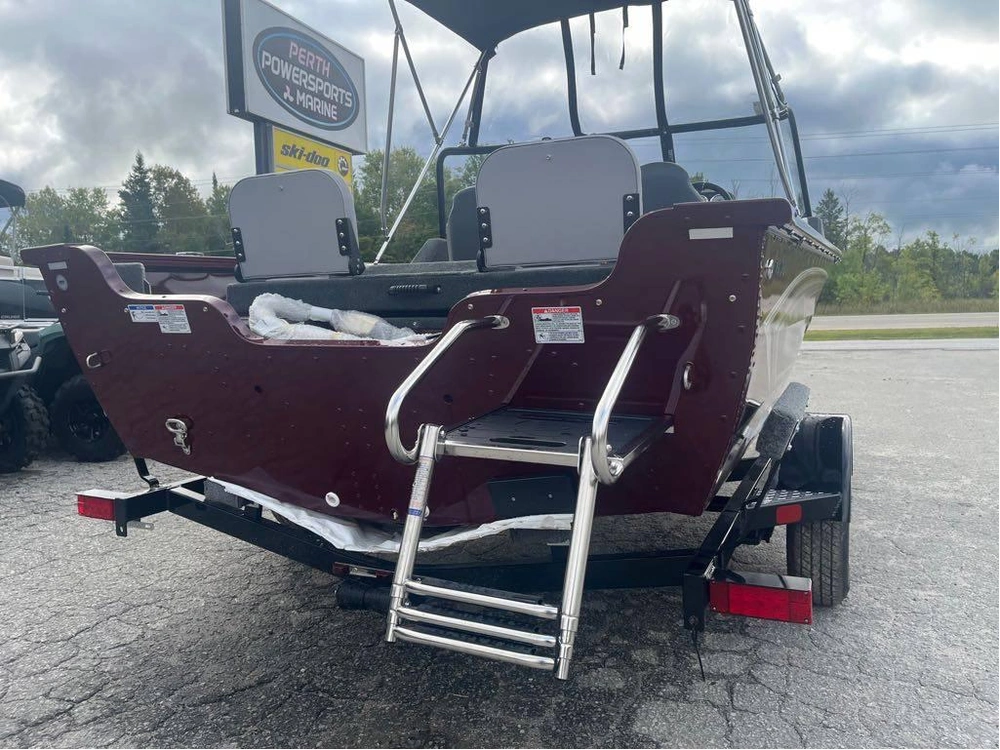 2025 Starcraft Storm 166 Dc With Merc 90 Elpt And Custom Trailer alt