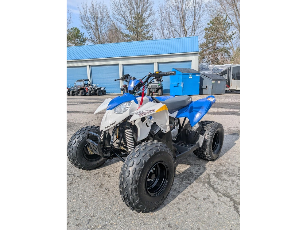2013 Polaris Outlaw 90 Vtt Enfant 🎯 Vtt Enfant Impeccable Inspecté Sécuritaire Débutant Quad Junior Fiable Prêt Rouler 🟢 alt