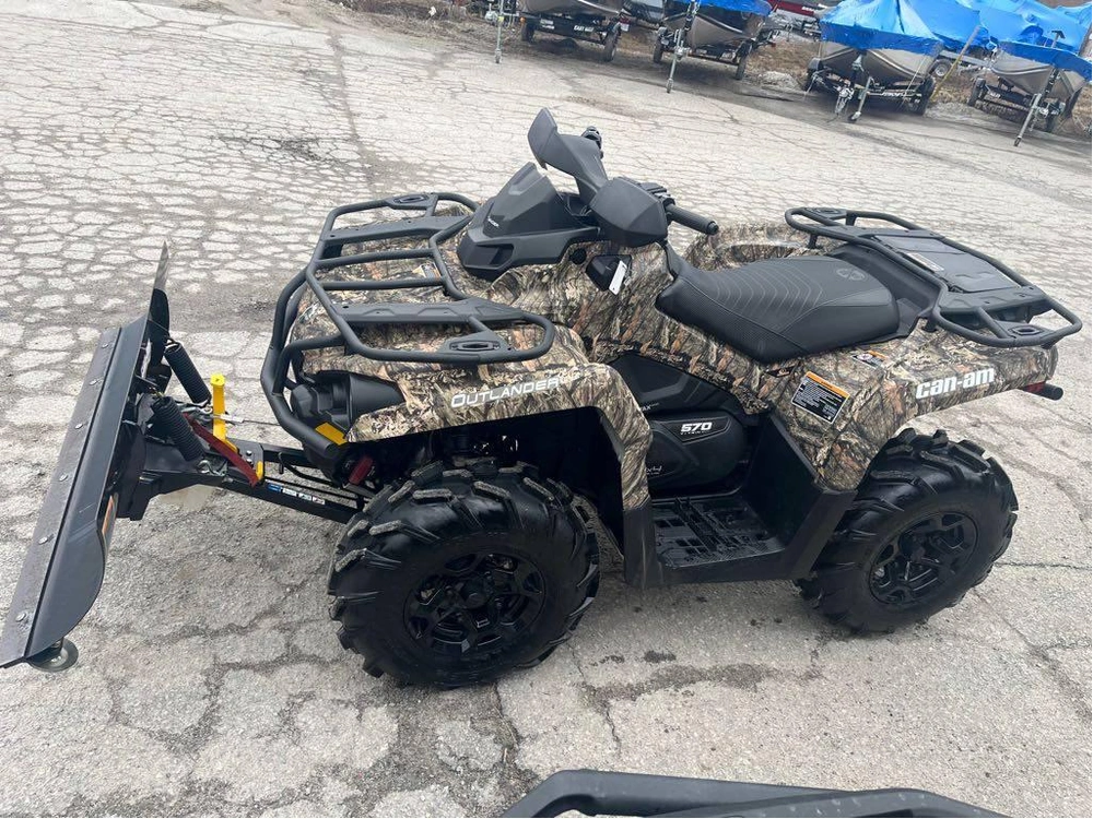 2020 Can-am Outlander Xt 570 Hunting Edition W/ Plow alt