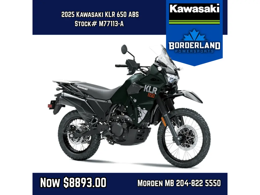 2025 Kawasaki KLR 650 ABS 