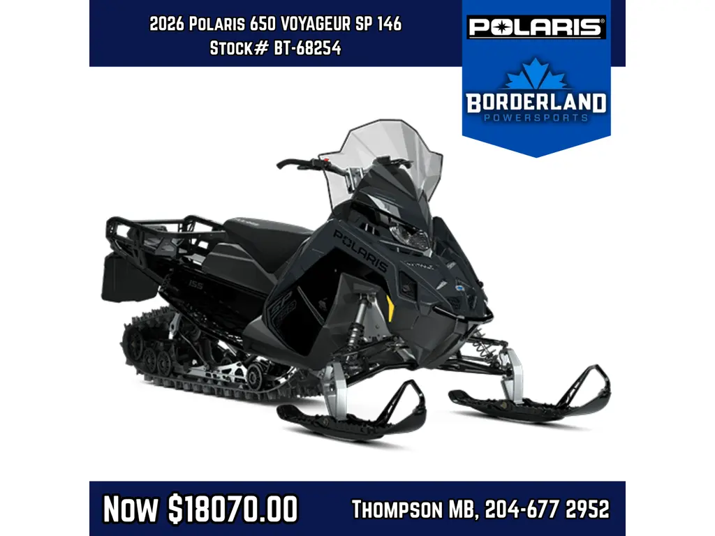 2026 Polaris SNO-26 650 VOYAGEUR SP 146 