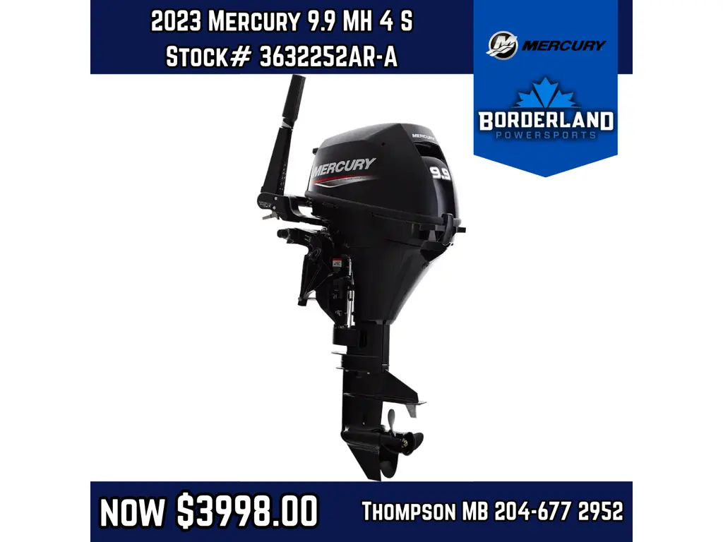 2023 Mercury 9.9 MH 4 S 