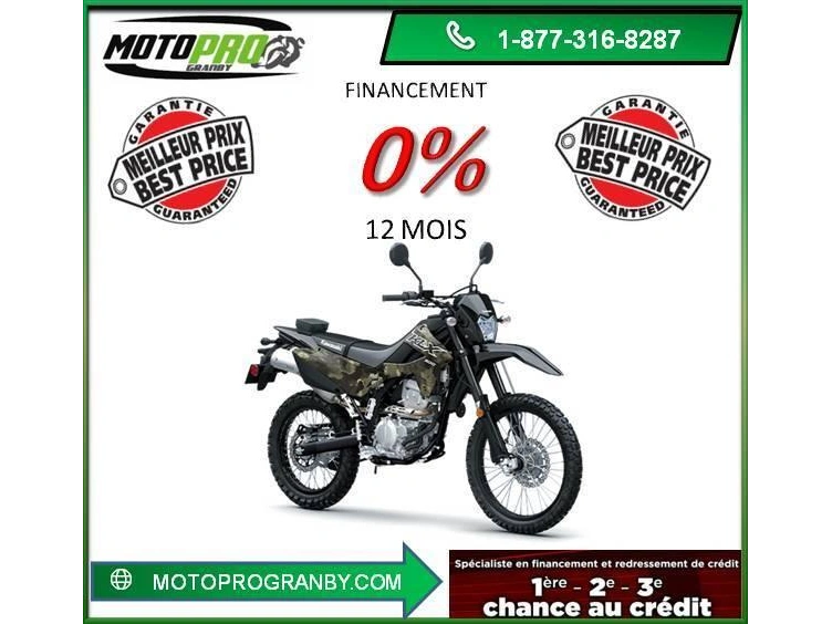 2026 Kawasaki Klx300 Klx300 Klx 300 Camo Semi Route alt