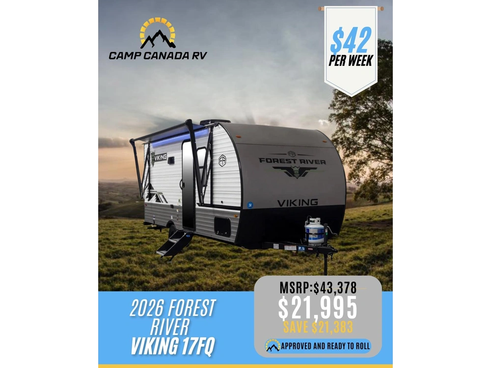 2026 Forest River Viking 17fq alt
