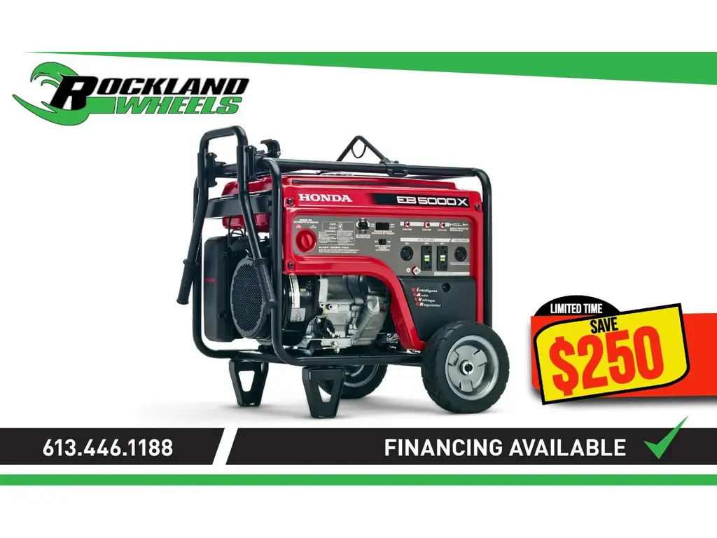 Honda Commercial 5000 GFCI (EB5000X3CT2) 2025