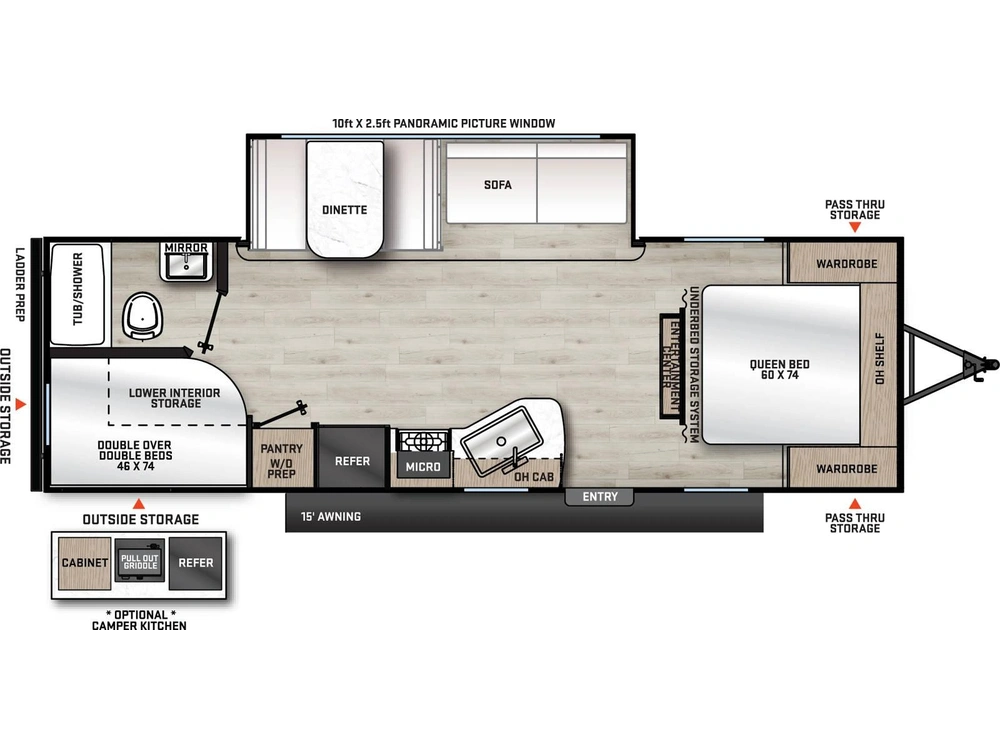 2026 Forest River Aurora 26bhs alt