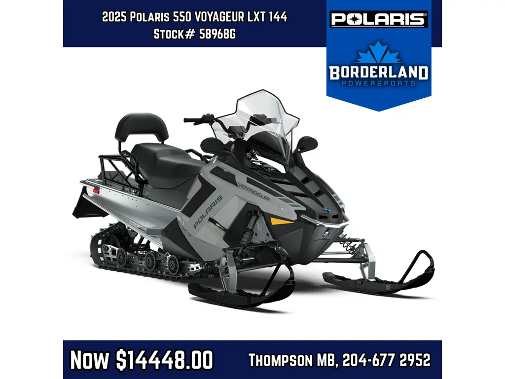 2025 Polaris 550 VOYAGEUR LXT 144 