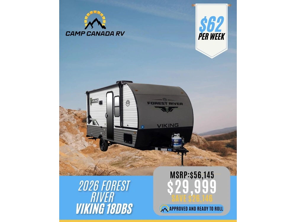 2026 Forest River Viking 18dbs alt