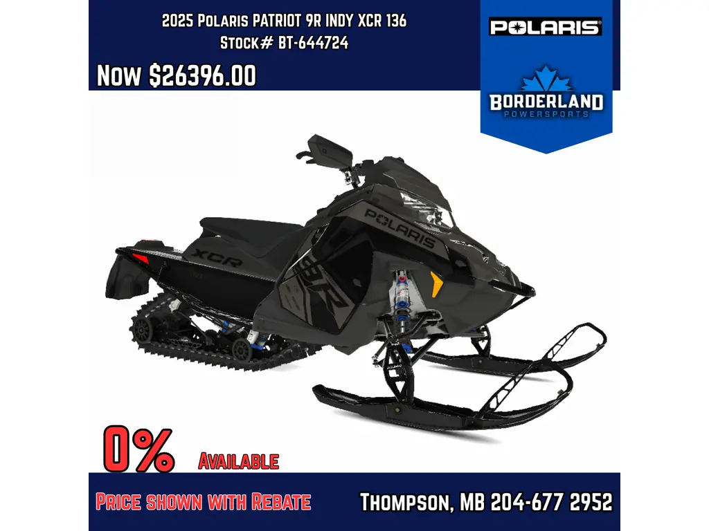 2025 Polaris PATRIOT 9R INDY XCR 136