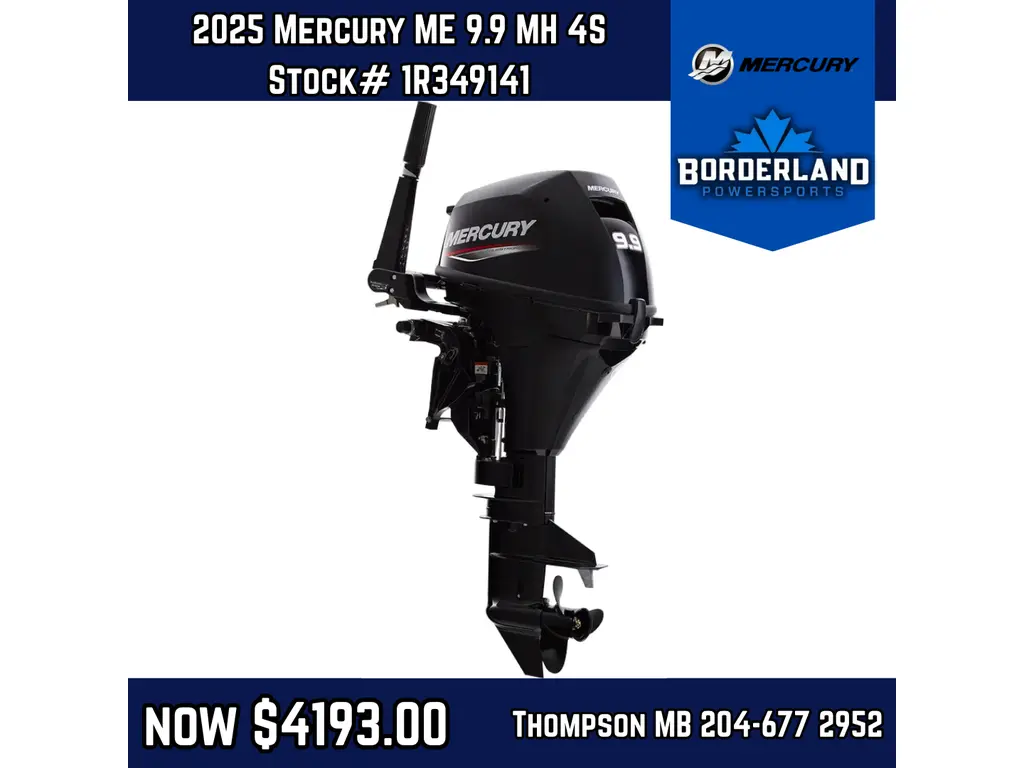 2025 Mercury ME 9.9 MH 4S