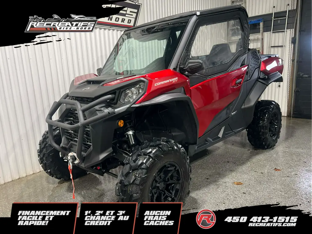 Can-Am COMMANDER XT 700 CAB 2026 - **CABINE CHAUFFAGE!!**