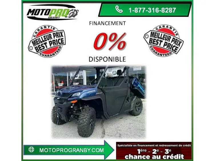 2026 CFMOTO UForce 1000 uforce1000 uforce 1000 eps vrai 3 places